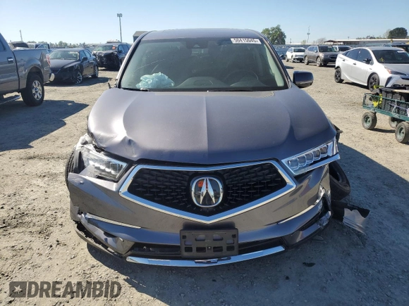 2017 Acura MDX with VIN 5J8YD4H38HL005729, listed as a Copart auction lot 50415045 with 110,661 mi miles and Salvage Title. Bid and sale history available at carsss.com. Image 5.