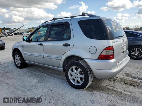 1999 Mercedes-Benz M 320/430/500 with VIN 4JGAB72E3XA101226, listed as a Copart auction lot 78209094 with Not provided miles and Salvage title. Bid and sale history available at DreamBid. Image 2.