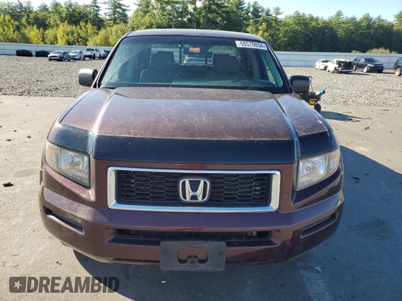 2008 Honda Ridgeline RTX with VIN 2HJYK16368H539455, listed as a Copart auction lot 68570054 with 205,547 mi miles and Salvage Title. Bid and sale history available at carsss.com. Image 5.