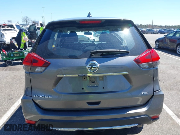 2017 Nissan Rogue S with VIN JN8AT2MV1HW013821, listed as a IAAI auction lot 42063877 with 100,025 mi miles. Bid and sale history available at carsss.com. Image 16.