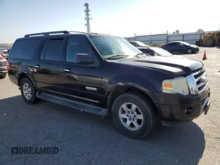 2008 Ford Expedition Max SSV with VIN 1FMFK15558LA48761, listed as a Copart auction lot 64095825 with 237,697 mi miles and Clean title. Bid and sale history available at DreamBid. Image 4.