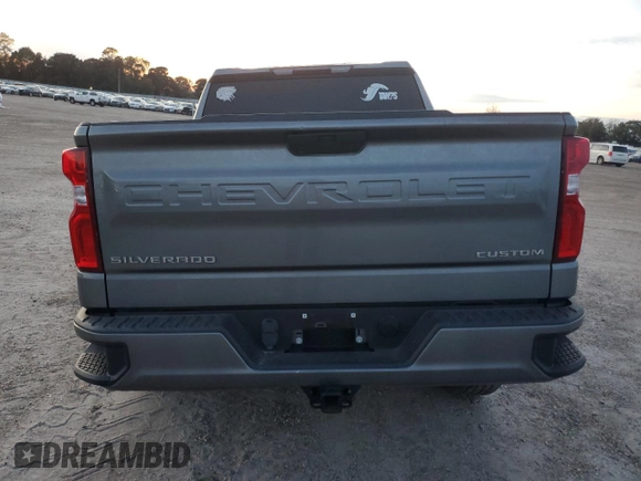 2020 Chevrolet Silverado 1500 Custom with VIN 3GCPWBEK7LG374754, listed as a Copart auction lot 83078394 with 100,469 mi miles and Clean Title. Bid and sale history available at carsss.com. Image 6.