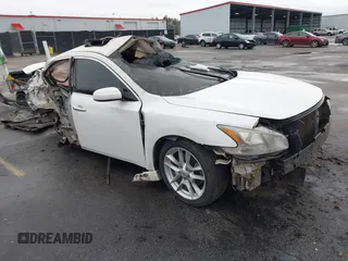 2011 Nissan Maxima SV with VIN 1N4AA5AP8BC847995, listed as a IAAI auction lot 41199478 with 157,010 mi miles and . Bid and sale history available at DreamBid. Image 1.