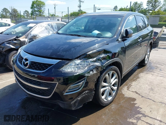 2012 Mazda CX-9 Grand Touring with VIN JM3TB2DA9C0347747, listed as a IAAI auction lot 41996548 with 130,671 mi miles and . Bid and sale history available at DreamBid. Image 6.