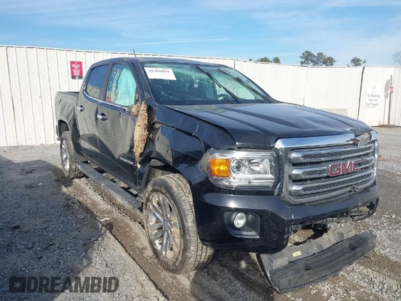 2015 GMC Canyon 2WD SLT with VIN 1GTG5CE38F1247533, listed as a IAAI auction lot 41369019 with 94,443 mi miles. Bid and sale history available at carsss.com. Image 1.
