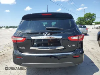 2015 Infiniti QX60 z VIN 5N1AL0MM0FC536118, wystawiony jako Copart lot #57816955 z przebiegiem 149 835 mil mil oraz Szkody całkowita. Historia ofert i sprzedaży dostępna na DreamBid. Obrazek 6.