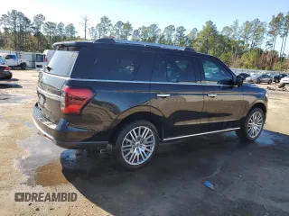 2023 Ford Expedition Limited with VIN 1FMJU1K87PEA17159, listed as a Copart auction lot 82332084 with 38,063 mi miles and Salvage Title. Bid and sale history available at carsss.com. Image 3.