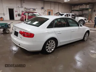 2013 Audi A4 Premium z VIN WAUBFAFLXDN033270, wystawiony jako IAAI lot #41608616 z przebiegiem 159 242 mil mil oraz . Historia ofert i sprzedaży dostępna na DreamBid. Obrazek 4.