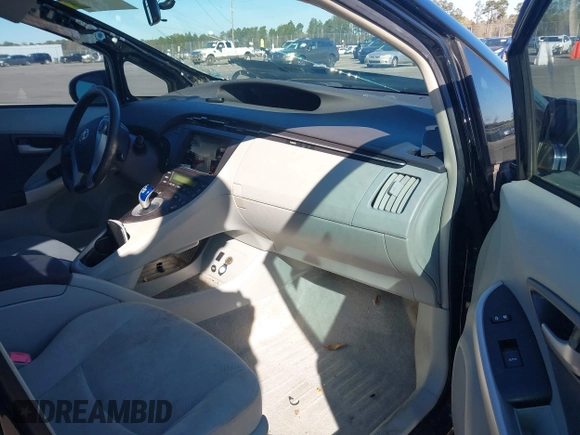 2011 Toyota Prius I with VIN JTDKN3DU9B0255659, listed as a IAAI auction lot 41857782 with 273,166 mi miles. Bid and sale history available at carsss.com. Image 5.
