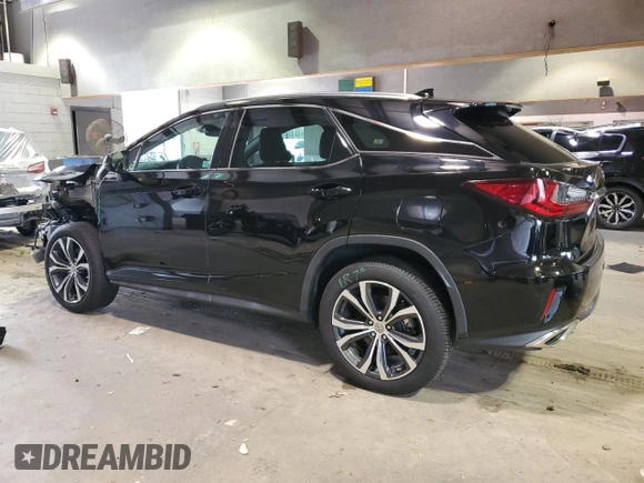 2017 Lexus RX with VIN 2T2BZMCA6HC076913, listed as a Copart auction lot 35867803 with 44,681 mi miles. Bid and sale history available at carsss.com. Image 2.