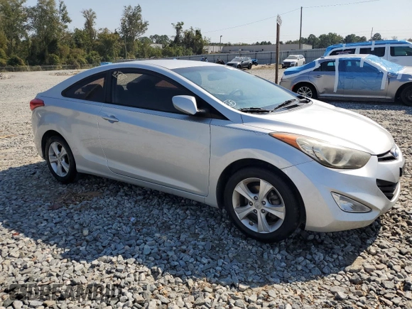 2013 Hyundai Elantra Coupe GS PZEV with VIN KMHDH6AE8DU019686, listed as a Copart auction lot 75538904 with 141,912 mi miles and Salvage Title. Bid and sale history available at carsss.com. Image 4.