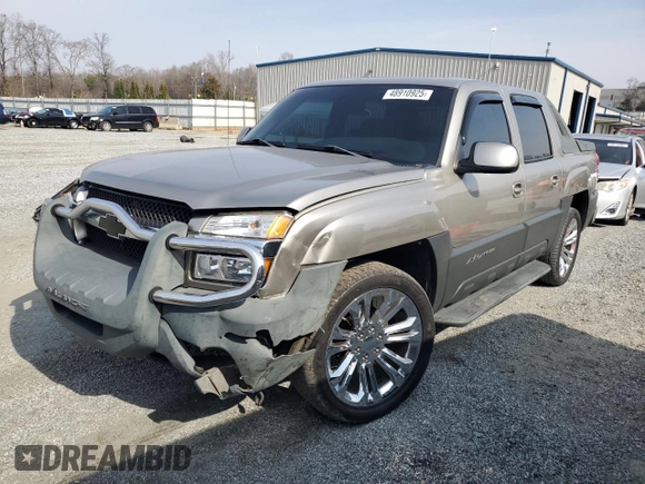 2002 Chevrolet Avalanche z VIN 3GNEC13T02G251907, wystawiony jako Copart lot #48910925 z przebiegiem 222 416 mil mil oraz Szkoda całkowita • Salvage title. Historia ofert i sprzedaży dostępna na DreamBid. Obrazek 1.