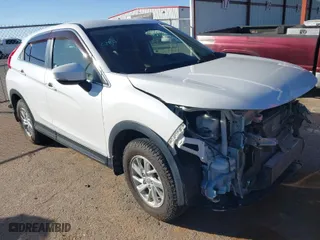 2018 Mitsubishi Eclipse Cross ES with VIN JA4AT3AA0JZ050876, listed as a IAAI auction lot 41407284 with 62,928 mi miles. Bid and sale history available at carsss.com. Image 1.