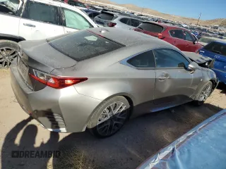 2016 Lexus RC 350 F Sport with VIN JTHSE5BC5G5007052, listed as a Copart auction lot 88231665 with 91,921 mi miles and Salvage title. Bid and sale history available at DreamBid. Image 3.