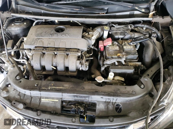 2019 Nissan Sentra S z VIN 3N1AB7AP0KY314665, wystawiony jako Copart lot #38094454 z przebiegiem 82 611 mil mil oraz Szkoda całkowita • Salvage title. Historia ofert i sprzedaży dostępna na DreamBid. Obrazek 12.