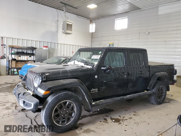 2021 Jeep Gladiator Overland с VIN 1C6HJTFG9ML519713, выставлен на аукционе Copart как лот 44737565 с пробегом 45 602 миль миль и Списание • Salvage title. История ставок и продаж доступна на DreamBid. Изображение 1.