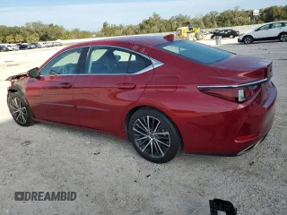 2024 Lexus ES with VIN 58ADZ1B18RU166151, listed as a Copart auction lot 87188364 with 12,026 mi miles and Salvage Title. Bid and sale history available at carsss.com. Image 2.