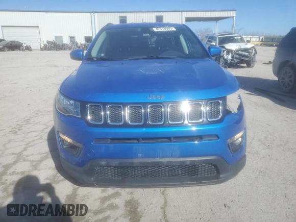2019 Jeep Compass Latitude with VIN 3C4NJDBB1KT656853, listed as a Copart auction lot 42610565 with 25,205 mi miles and Clean Title. Bid and sale history available at carsss.com. Image 5.
