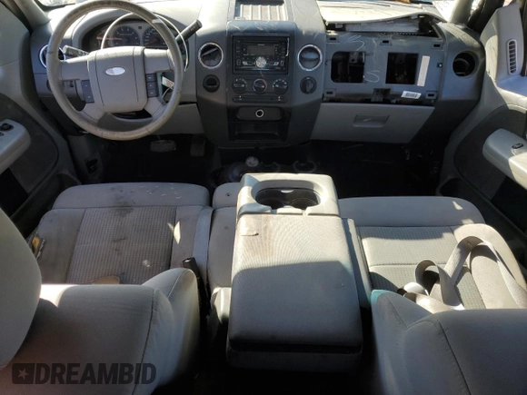 2007 Ford F-150 STX with VIN 1FTRX14W07KC78225, listed as a Copart auction lot 48355025 with 218,619 mi miles and Salvage Title. Bid and sale history available at carsss.com. Image 8.