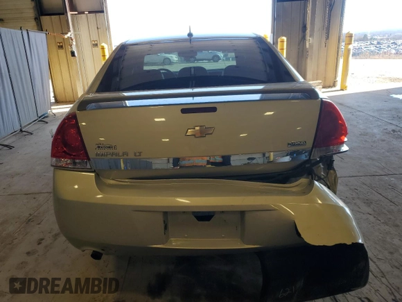 2008 Chevrolet Impala LT with VIN 2G1WC583789263562, listed as a Copart auction lot 50952685 with 143,310 mi miles and Salvage Title. Bid and sale history available at DreamBid. Image 6.
