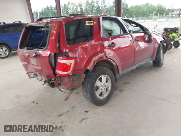 2012 Ford Escape XLT with VIN 1FMCU9D74CKB92167, listed as a IAAI auction lot 42618310 with Not provided miles and . Bid and sale history available at DreamBid. Image 4.