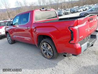 2022 Toyota Tundra 4WD Capstone Hybrid with VIN 5TFVC5DB5NX004324, listed as a IAAI auction lot 41849837 with 26,112 mi miles. Bid and sale history available at carsss.com. Image 3.