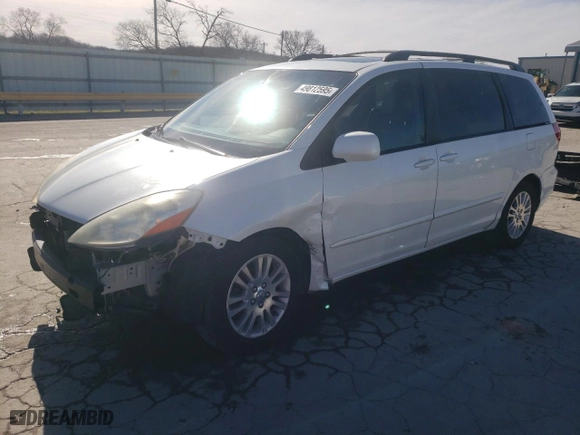 2009 Toyota Sienna XLE with VIN 5TDZK22C59S278052, listed as a Copart auction lot 49812595 with 175,092 mi miles and Salvage Title. Bid and sale history available at carsss.com. Image 1.