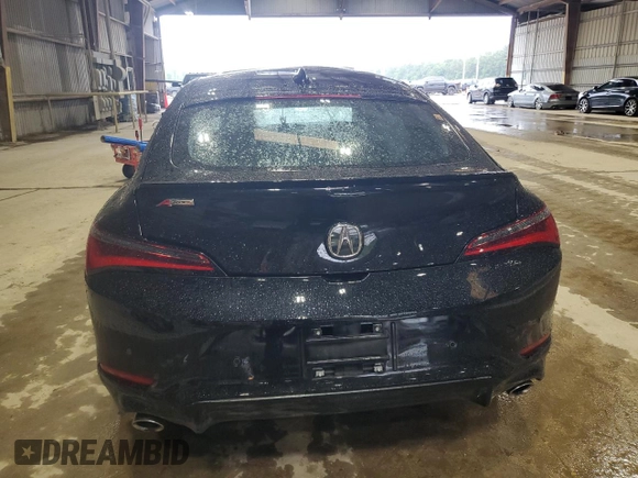2024 Acura Integra Technology z VIN 19UDE4H67RA018751, wystawiony jako Copart lot #56177405 z przebiegiem 7 253 mil mil oraz Szkoda całkowita • Salvage title. Historia ofert i sprzedaży dostępna na DreamBid. Obrazek 6.