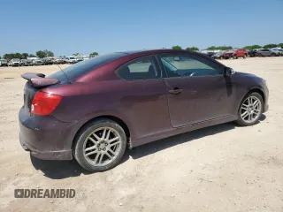 2007 Scion tC Spec with VIN JTKDE167970184208, listed as a Copart auction lot 52399535 with 158,416 mi miles and Salvage Title. Bid and sale history available at carsss.com. Image 3.