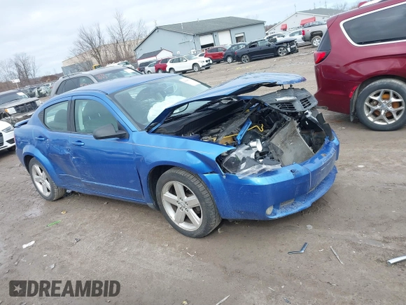 2008 Dodge Avenger R/T with VIN 1B3LC76M68N614347, listed as a IAAI auction lot 41808326 with 174,398 mi miles and . Bid and sale history available at DreamBid. Image 13.