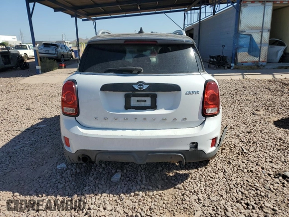 2018 MINI Countryman Cooper with VIN WMZYS7C30J3E08318, listed as a Copart auction lot 62304375 with 38,091 mi miles and Salvage title. Bid and sale history available at DreamBid. Image 6.