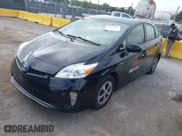 2014 Toyota Prius Four with VIN JTDKN3DU1E1749156, listed as a IAAI auction lot 42216159 with 157,615 mi miles. Bid and sale history available at carsss.com. Image 17.