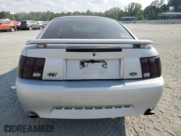 2003 Ford Mustang GT Deluxe with VIN 1FAFP42X03F305514, listed as a Copart auction lot 60518195 with 171,363 mi miles and Salvage title. Bid and sale history available at DreamBid. Image 6.