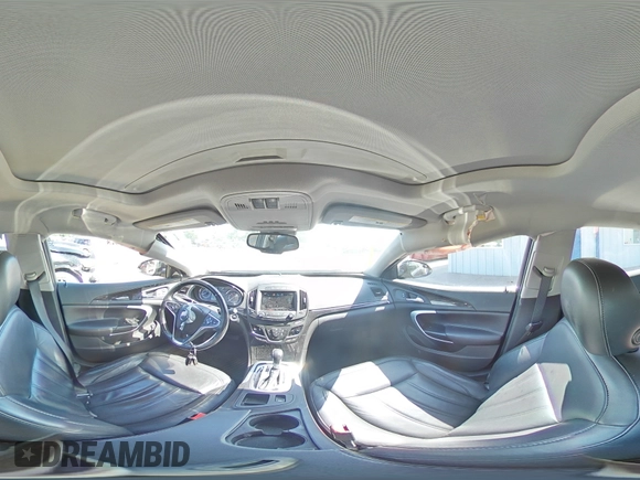 2015 Buick Regal Premium I with VIN 2G4GP5EX6F9145535, listed as a Copart auction lot 62234985 with 82,680 mi miles and Salvage title. Bid and sale history available at DreamBid. Image 14.