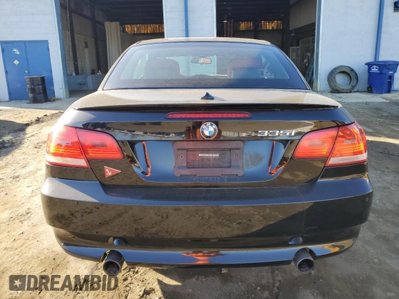 2008 BMW 3 Series 335i with VIN WBAWL73528PX59539, listed as a Copart auction lot 50527865 with 117,733 mi miles and Salvage Title. Bid and sale history available at carsss.com. Image 6.