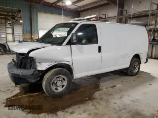 2013 Chevrolet Express Cargo z VIN 1GCZGTCA9D1181303, wystawiony jako Copart lot #50391975 z przebiegiem 76 724 mil mil oraz Szkoda całkowita • Salvage title. Historia ofert i sprzedaży dostępna na DreamBid. Obrazek 1.