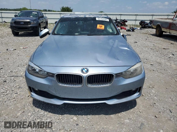 2014 BMW 3 Series 328d with VIN WBA3D3C58EK154099, listed as a Copart auction lot 63163584 with 159,367 mi miles and Salvage Title. Bid and sale history available at carsss.com. Image 5.
