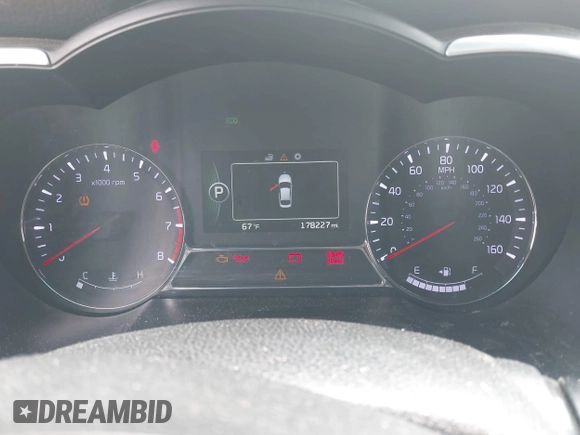 2014 Kia Optima SX Turbo with VIN 5XXGR4A69EG281560, listed as a IAAI auction lot 42366130 with 178,227 mi miles and . Bid and sale history available at DreamBid. Image 7.