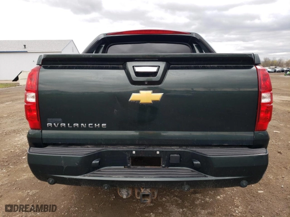 2013 Chevrolet Avalanche LS with VIN 3GNMCEE09DG298846, listed as a Copart auction lot 53091175 with 346,786 mi miles and Salvage Title. Bid and sale history available at carsss.com. Image 6.