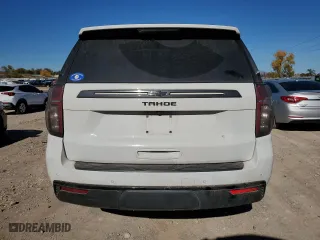 2021 Chevrolet Tahoe Z71 with VIN 1GNSKPKD3MR117317, listed as a Copart auction lot 81574054 with 130,976 mi miles and Salvage Title. Bid and sale history available at carsss.com. Image 6.