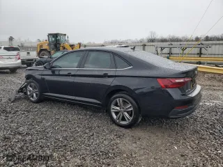 2024 Volkswagen Jetta SE with VIN 3VW7M7BU7RM097734, listed as a Copart auction lot 44958885 with 7,283 mi miles and Salvage Title. Bid and sale history available at carsss.com. Image 2.
