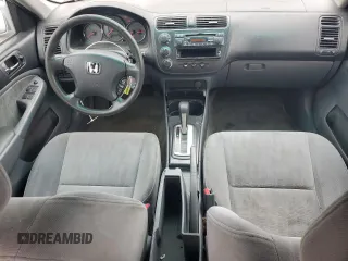 2004 Honda Civic EX with VIN 2HGES26744H506045, listed as a Copart auction lot 54428355 with 175,650 mi miles and Salvage Title. Bid and sale history available at DreamBid. Image 8.