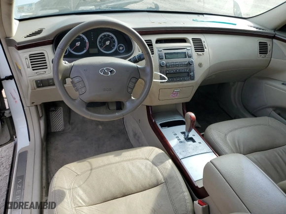 2007 Hyundai Azera SE with VIN KMHFC46F67A155849, listed as a Copart auction lot 73035374 with 140,508 mi miles and Salvage Title. Bid and sale history available at carsss.com. Image 8.