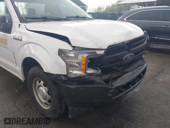 2018 Ford F-150 XL with VIN 1FTMF1CBXJKE56080, listed as a IAAI auction lot 41958854 with 140,646 mi miles. Bid and sale history available at carsss.com. Image 17.