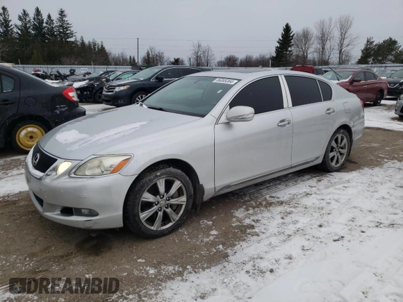 2009 Lexus GS 350 with VIN JTHCE96SX90023275, listed as a Copart auction lot 86085364 with 173,169 mi miles and Clean Title. Bid and sale history available at carsss.com. Image 1.