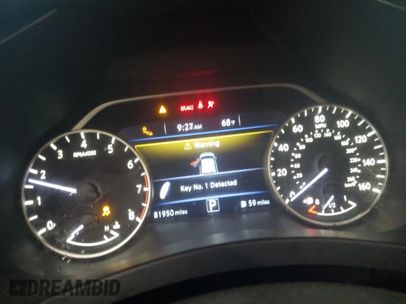 2016 Nissan Murano S z VIN 5N1AZ2MH6GN112560, wystawiony jako Copart lot #72698994 z przebiegiem 81 950 mil mil oraz Szkoda całkowita • Salvage title. Historia ofert i sprzedaży dostępna na DreamBid. Obrazek 9.