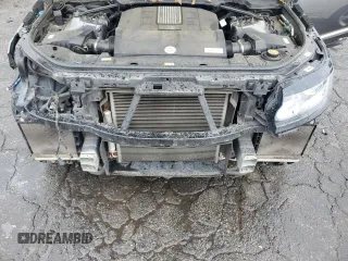 2017 Land Rover Range Rover HSE with VIN SALGS2FV2HA341048, listed as a Copart auction lot 58291295 with 135,135 mi miles and Salvage title. Bid and sale history available at DreamBid. Image 12.