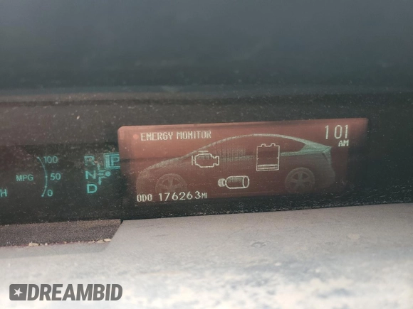 2012 Toyota Prius One with VIN JTDKN3DU1C5479402, listed as a Copart auction lot 55987055 with 176,263 mi miles and Clean Title. Bid and sale history available at DreamBid. Image 9.