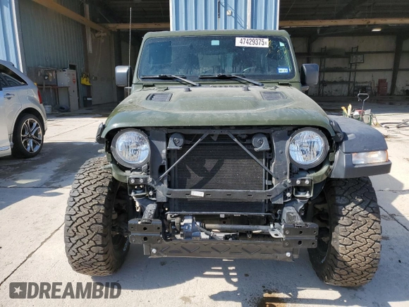 2020 Jeep Wrangler Unlimited Rubicon z VIN 1C4HJXFG9LW329455, wystawiony jako Copart lot #47429375 z przebiegiem 57 629 mil mil oraz Szkoda całkowita • Salvage title. Historia ofert i sprzedaży dostępna na DreamBid. Obrazek 5.