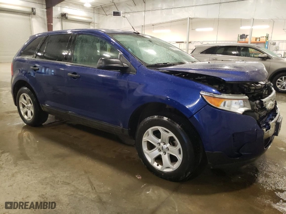 2013 Ford Edge SE with VIN 2FMDK4GC8DBC96999, listed as a Copart auction lot 50939595 with 130,766 mi miles and Salvage Title. Bid and sale history available at carsss.com. Image 4.
